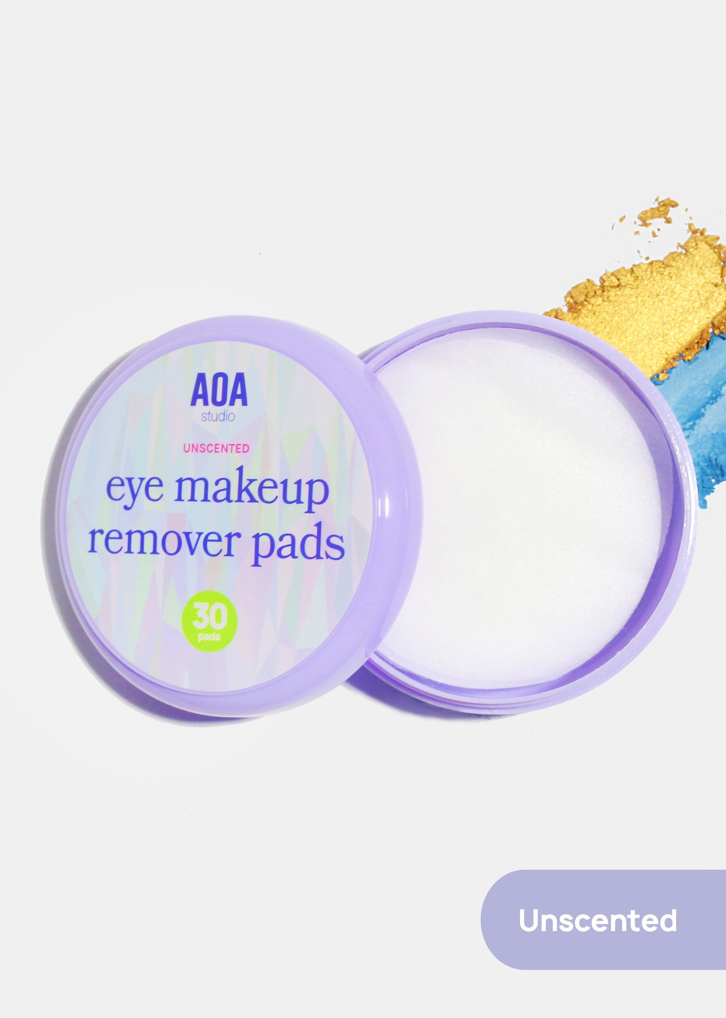 AOA Eye Makeup Remover Pads – Unscented