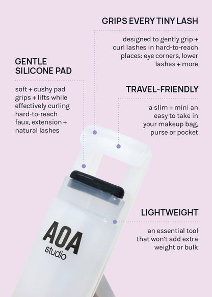 AOA Eyelash Detail Mini Curler