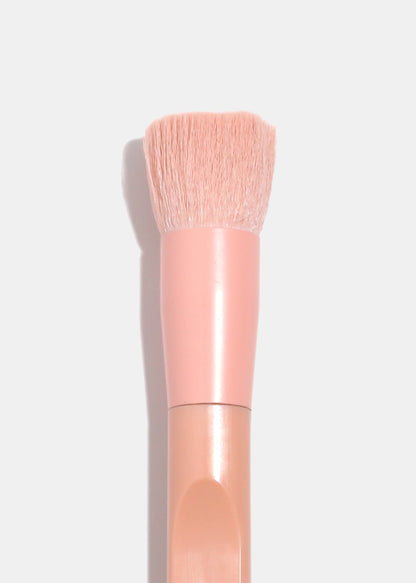 AOA Matte Rose Single Brush – F31 Stippling Foundation Brush