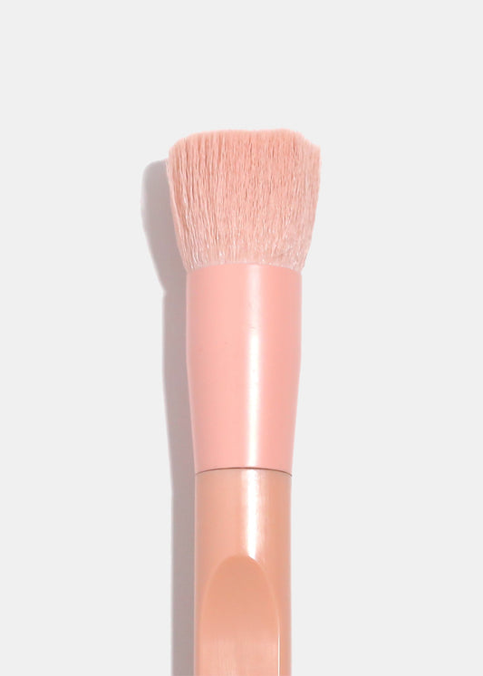AOA Matte Rose Single Brush – F31 Stippling Foundation Brush