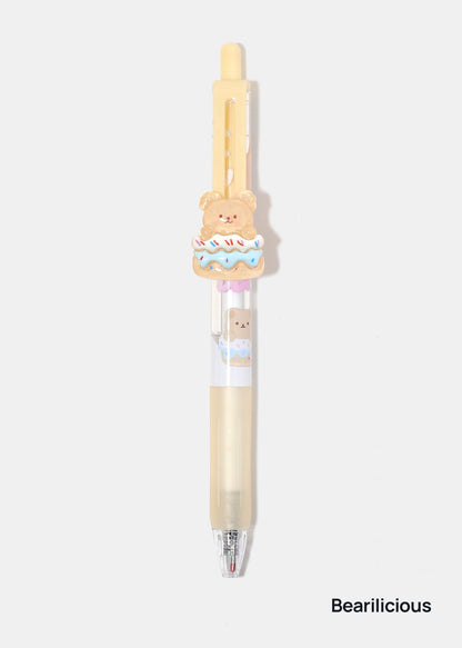 Official Key Items Bear + Bunny Fine Tip Pens