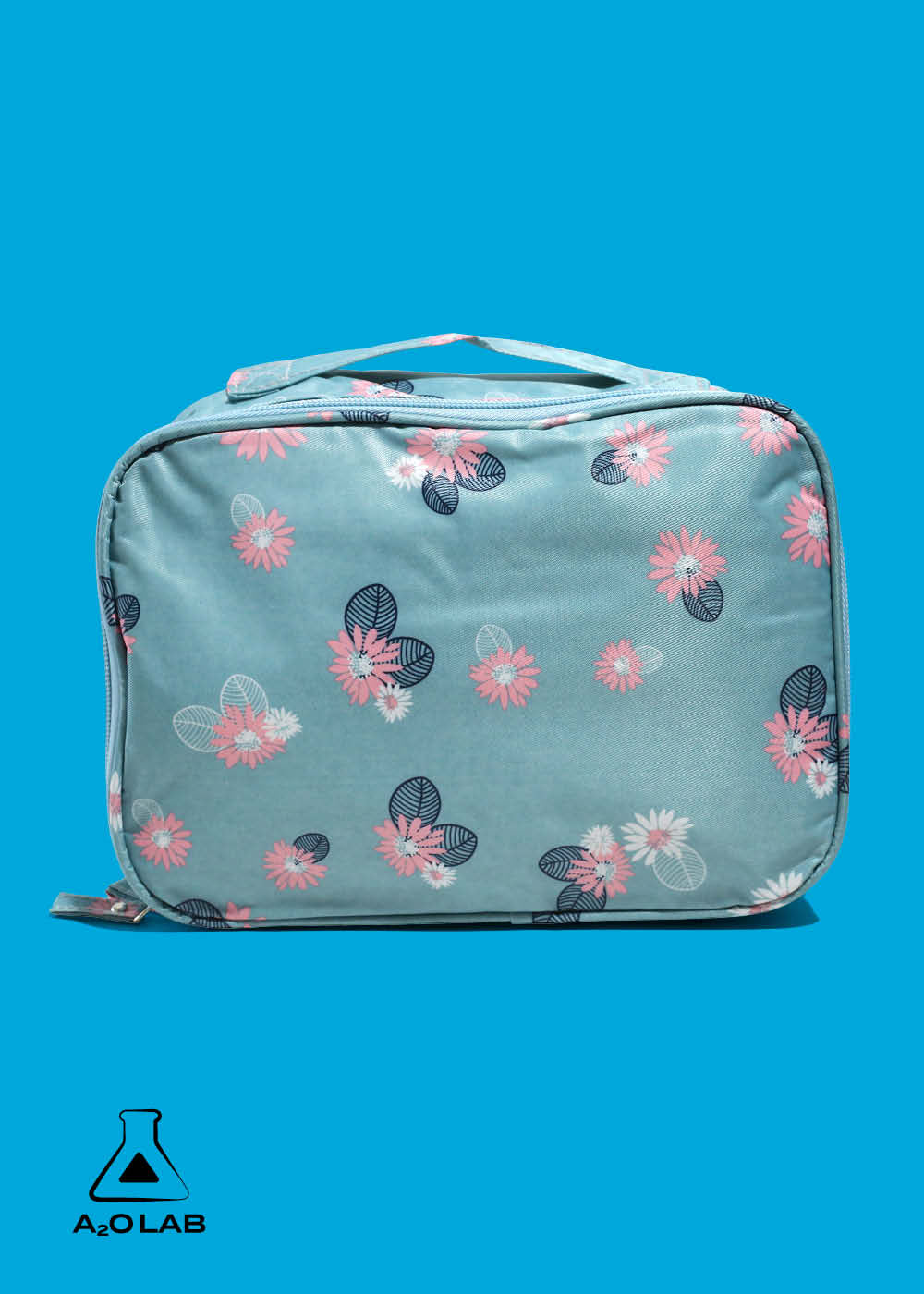 a2o Lab Floral Travel Vanity Case