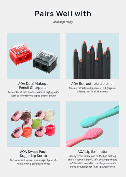 AOA Fly with Me Lip Crayons