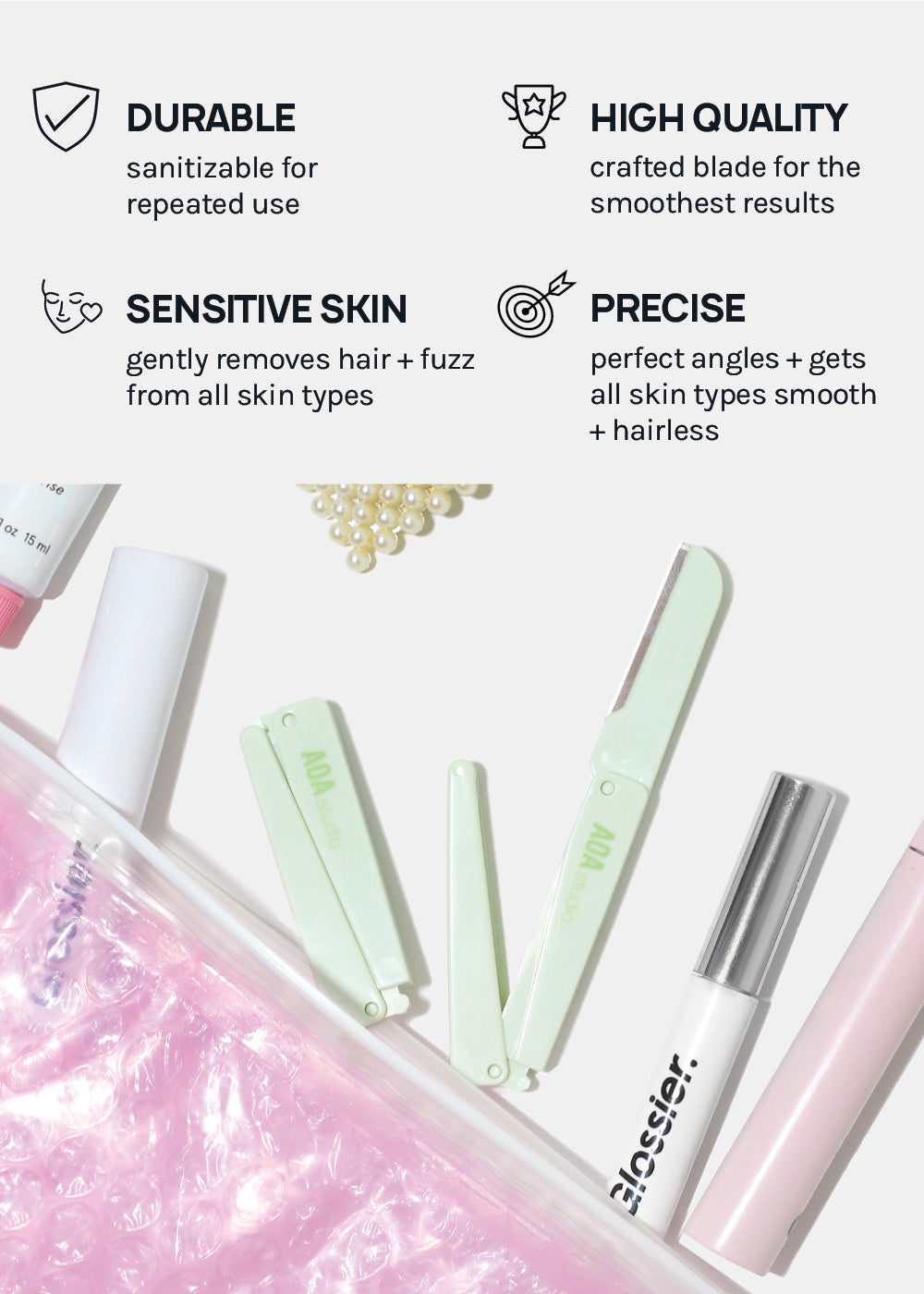 AOA Folding Eyebrow Razor