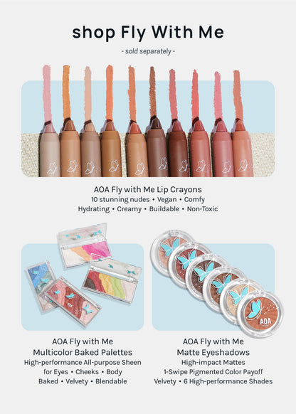 AOA Fly with Me Shimmer Eyeshadows