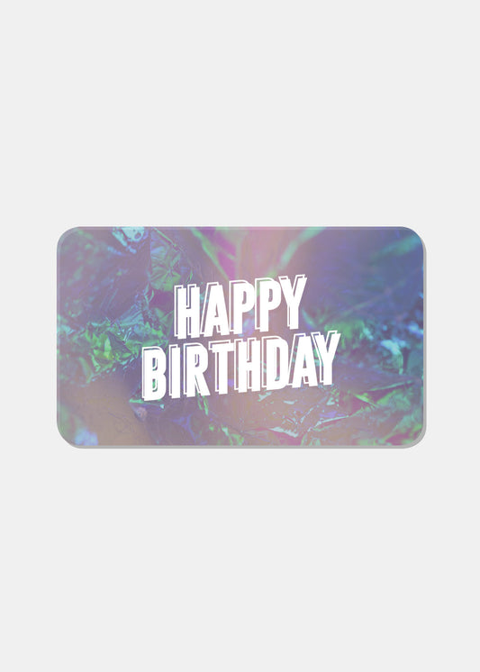 Birthday Gift Card