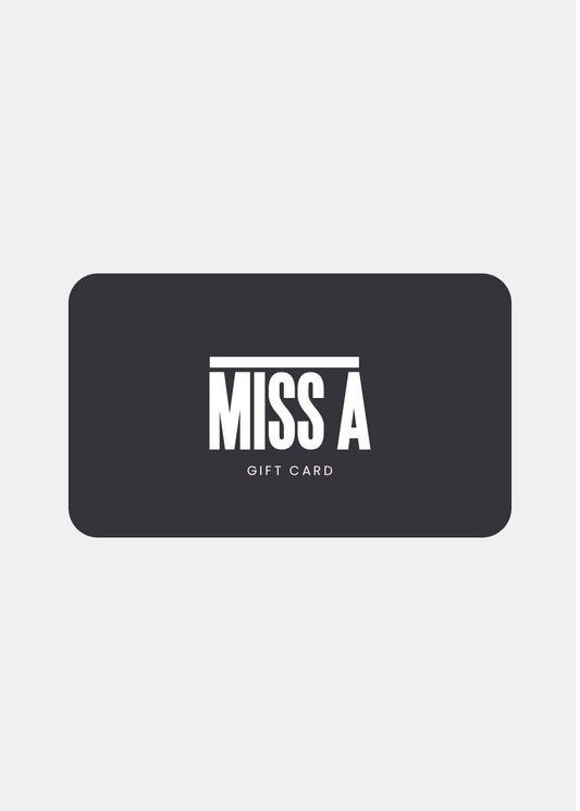 Gift Card- Miss A
