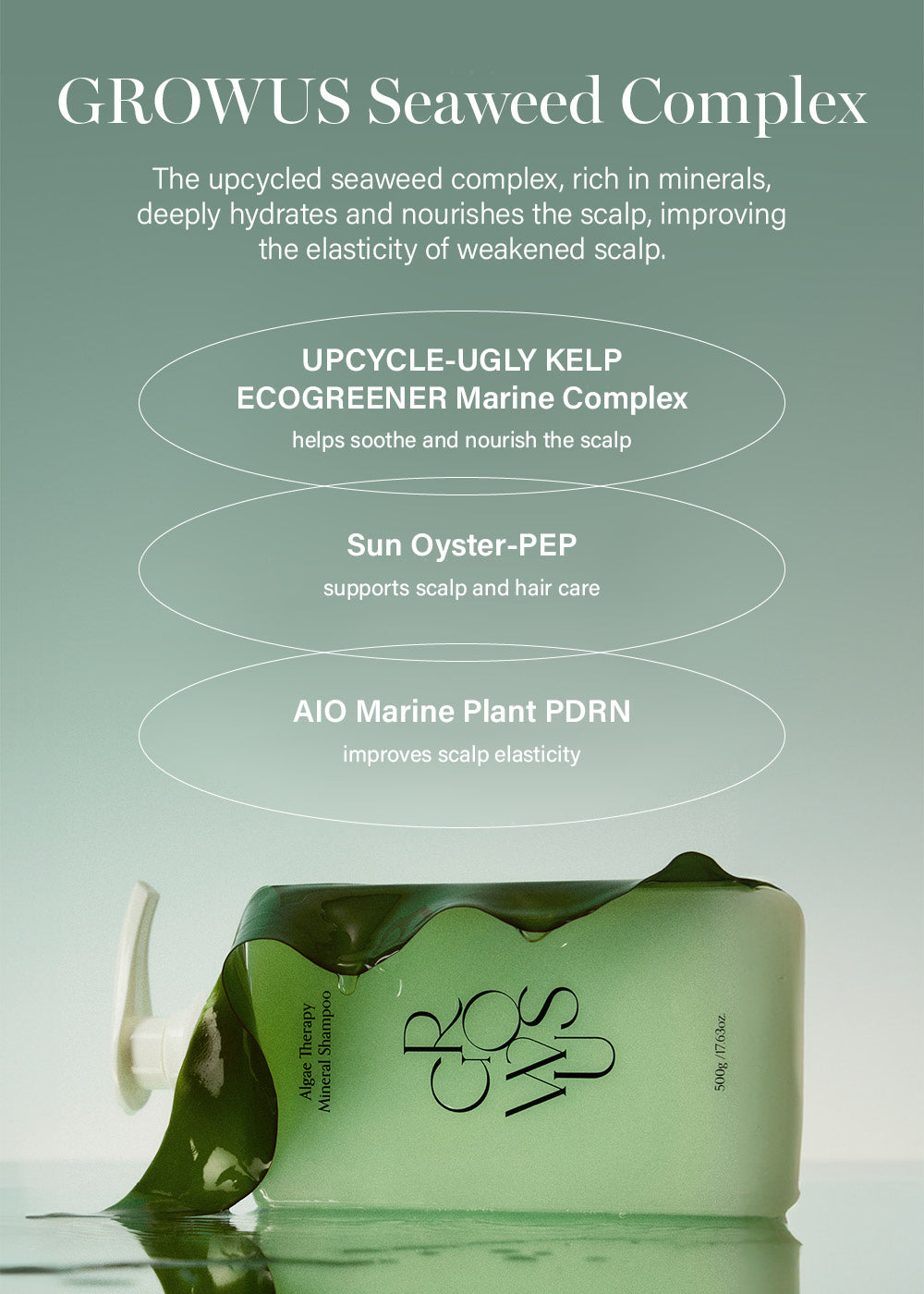 GROWUS Algae Therapy Shampoo 500ml