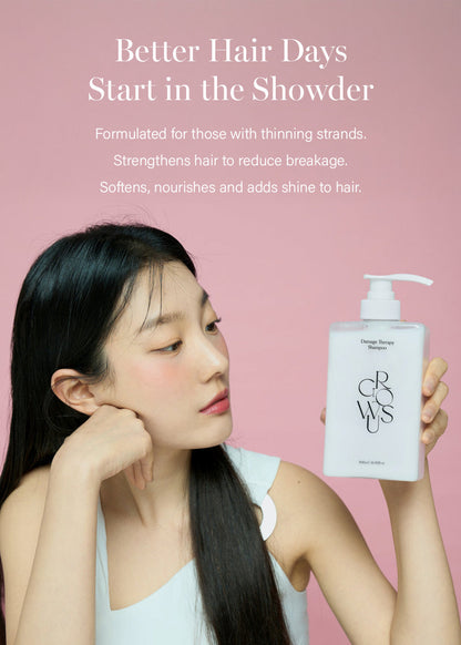 GROWUS Damage Therapy Shampoo 500ml