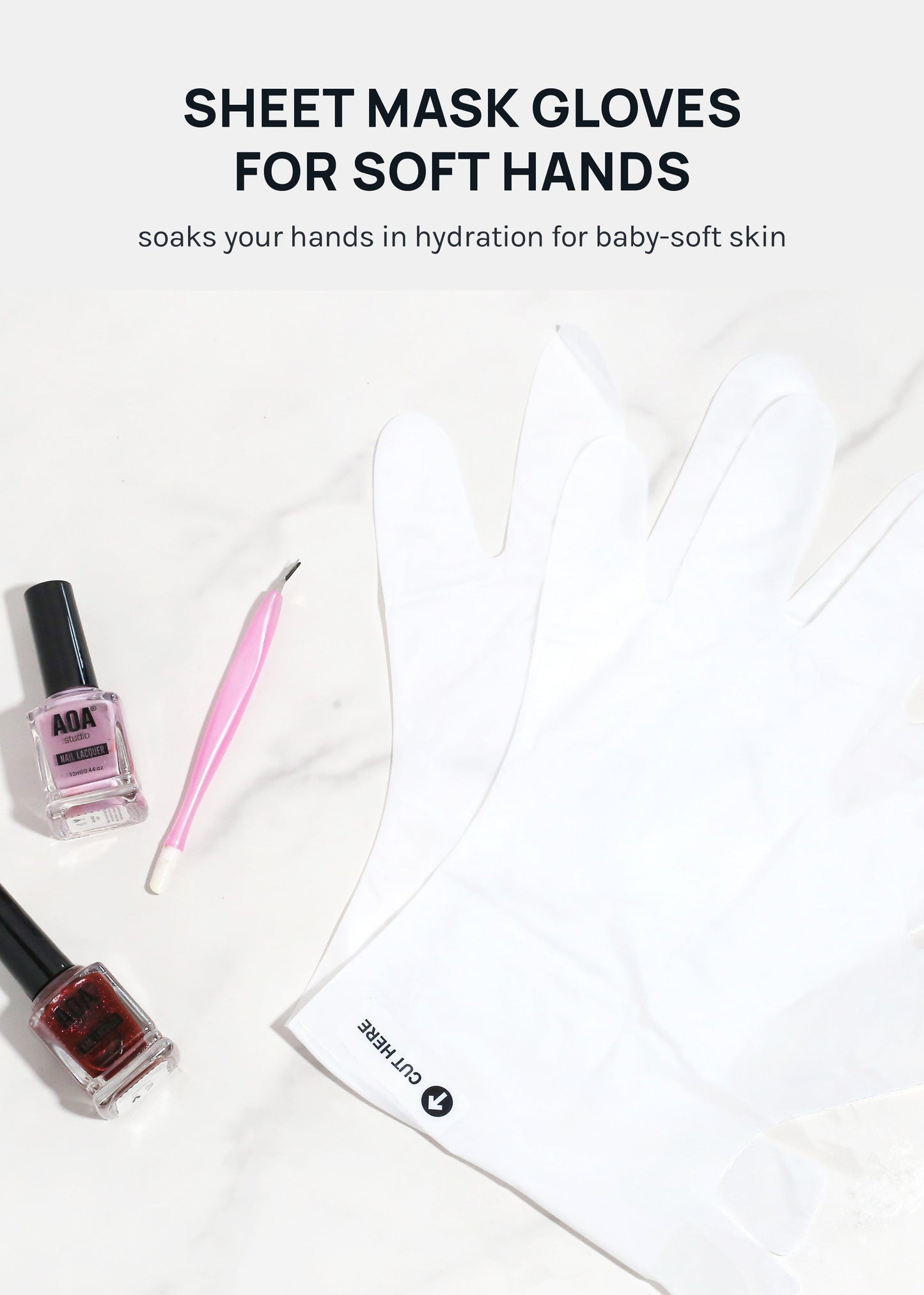 AOA Skin Gardenia Hand Sheet Mask