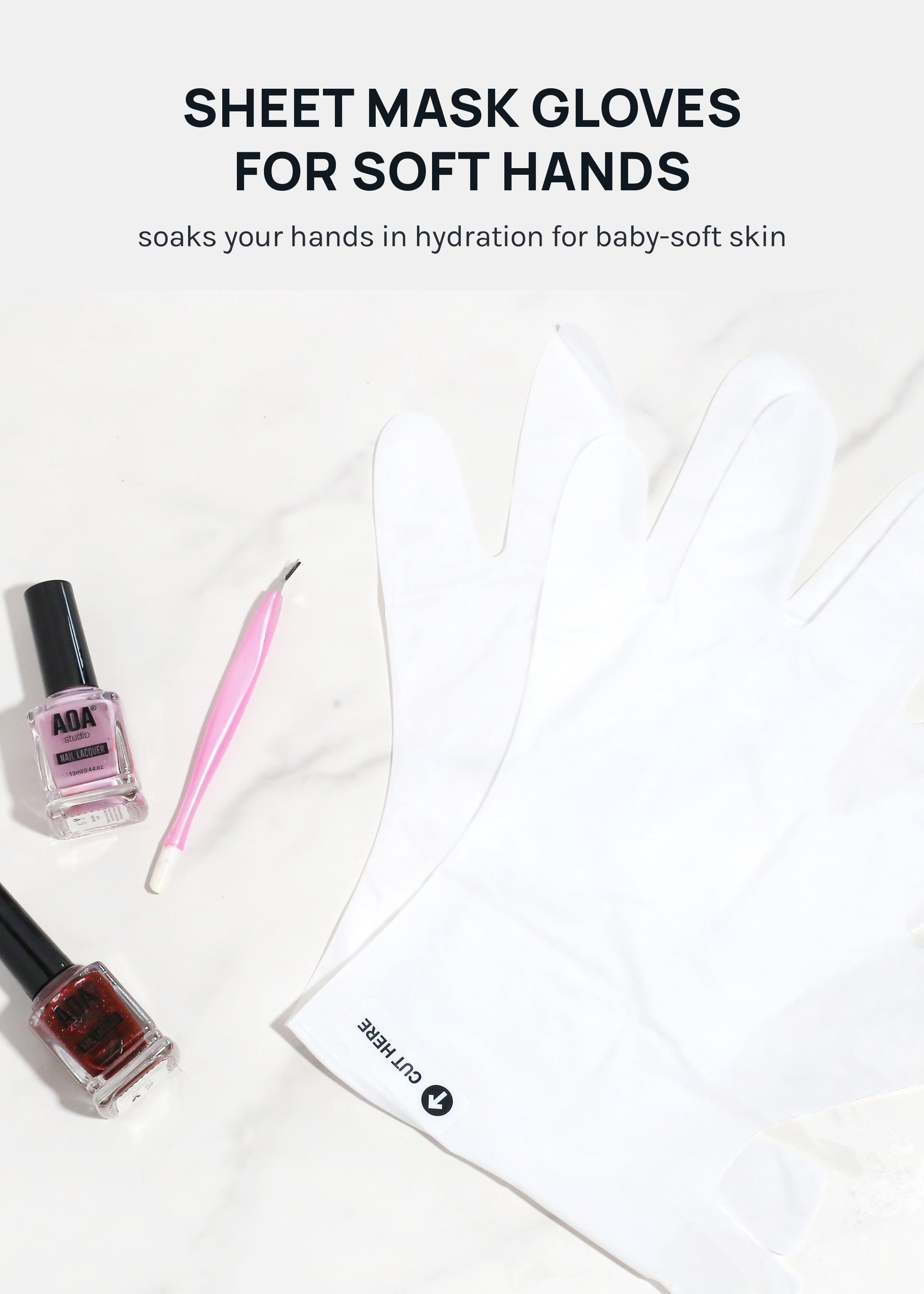 AOA Skin Gardenia Hand Sheet Mask