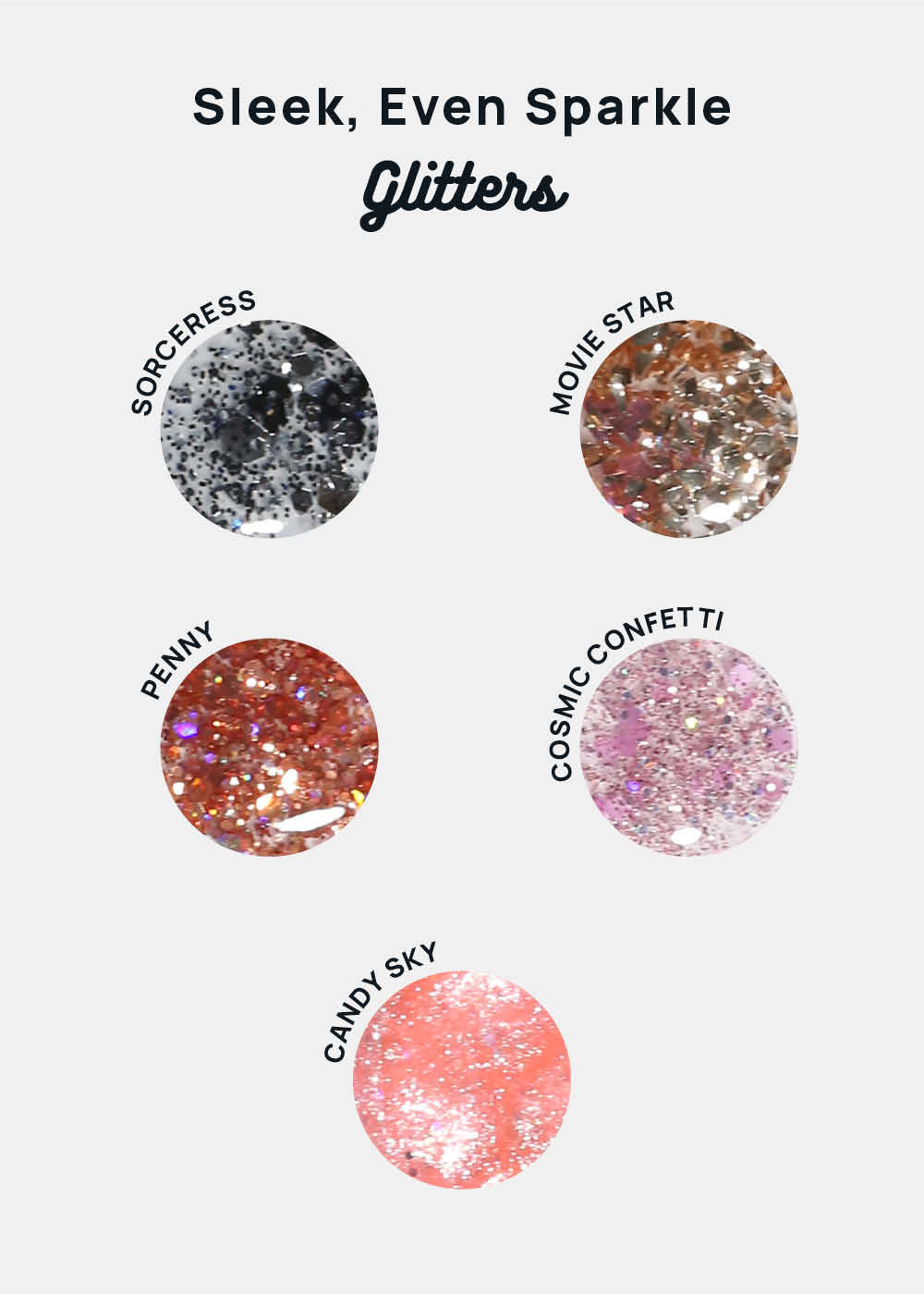 AOA Nail Lacquer – Glitters