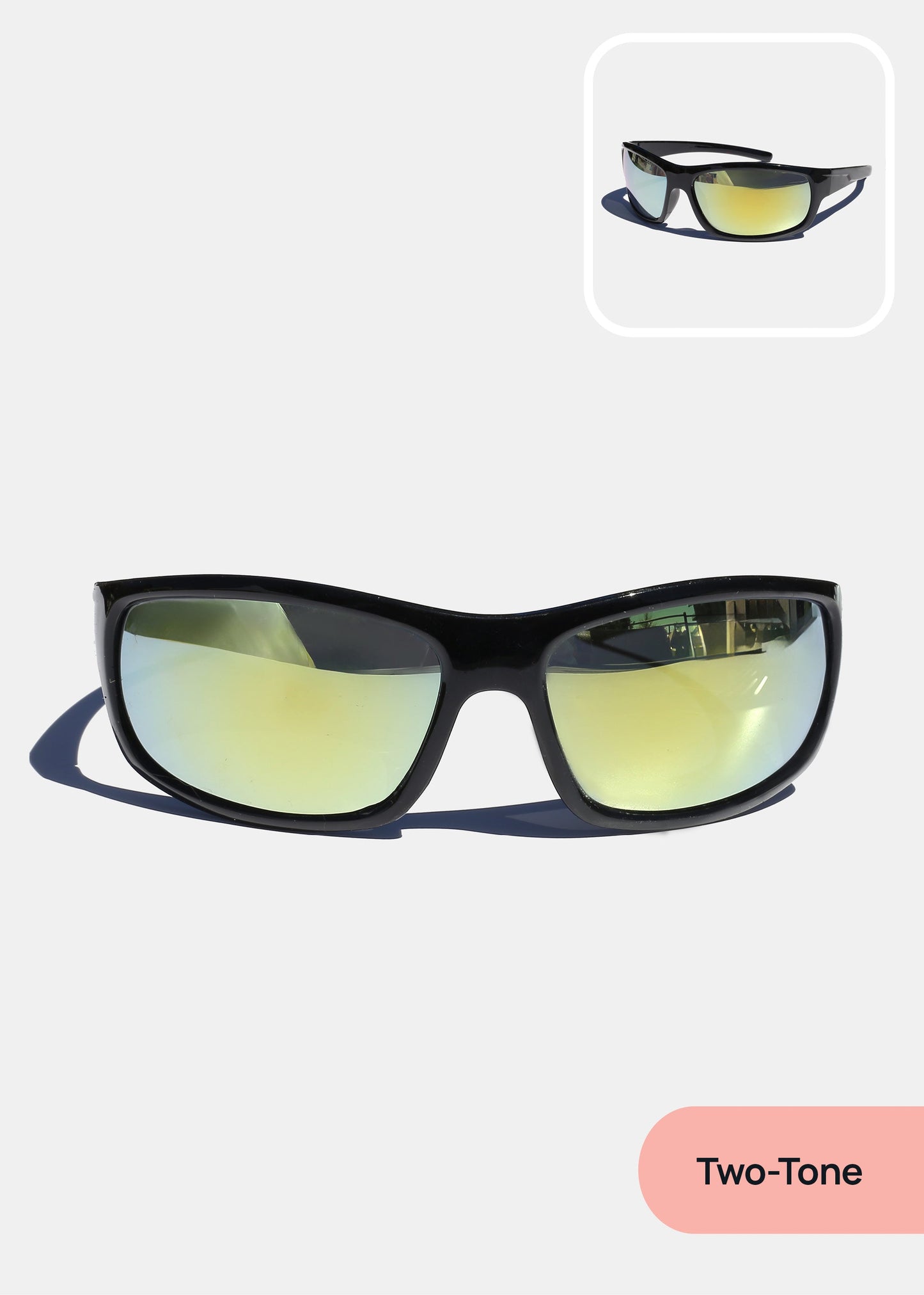Rectangular Framed Sunglasses