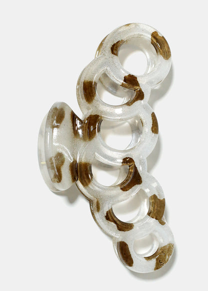 Linked Circle Claw Clip