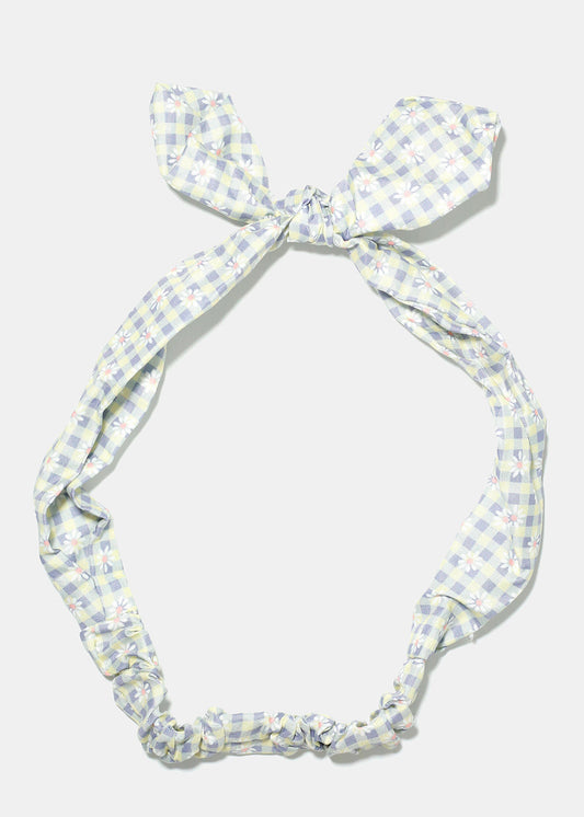 Plaid Print Headband