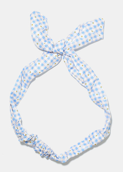 Plaid Print Headband