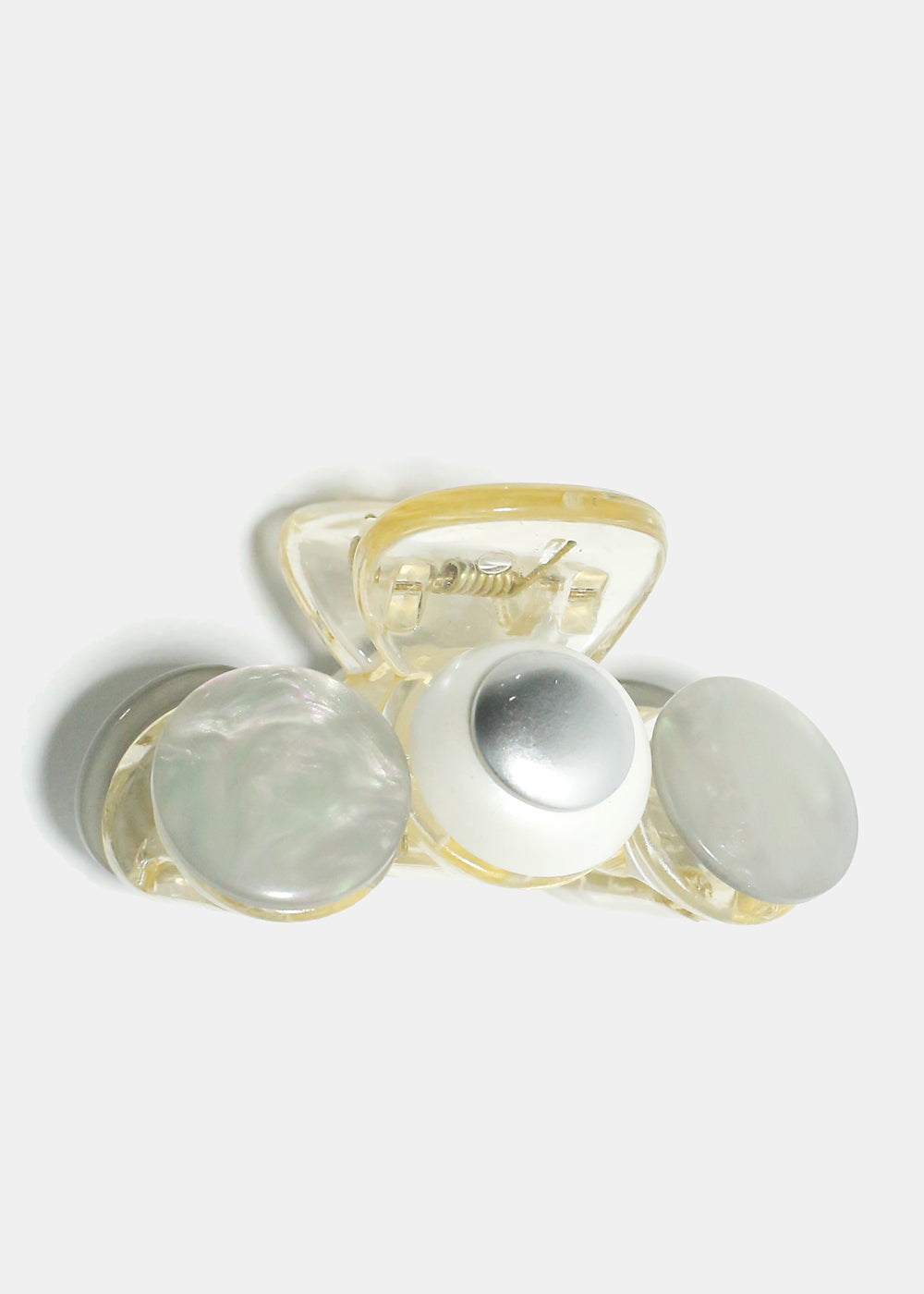 Enamel Circle Jaw Clip