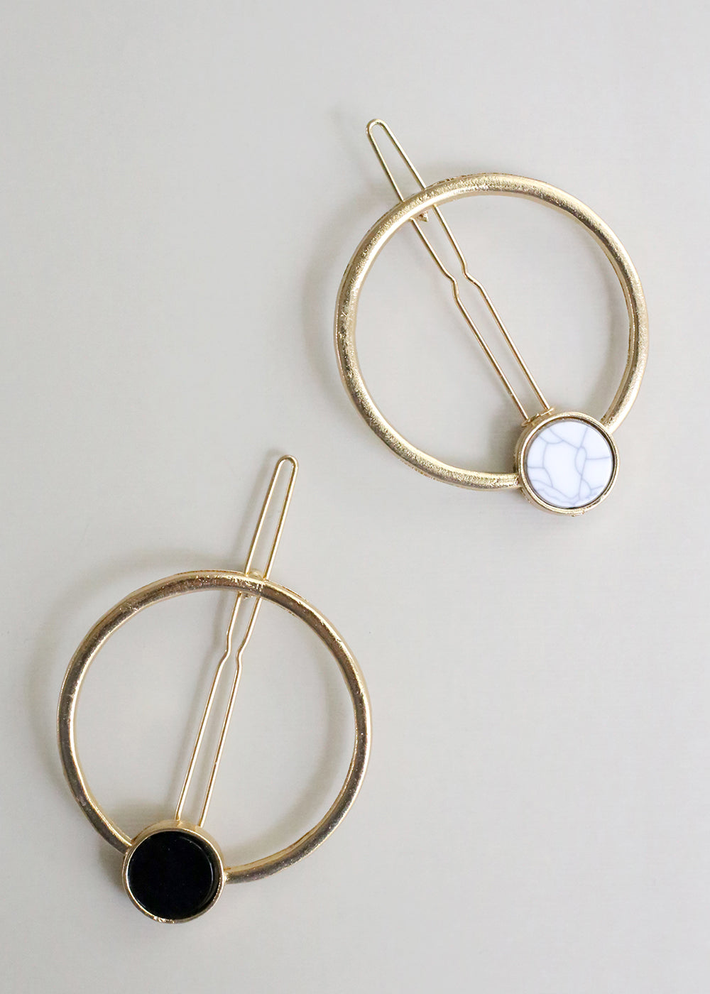 Modern Circle Hair Clip