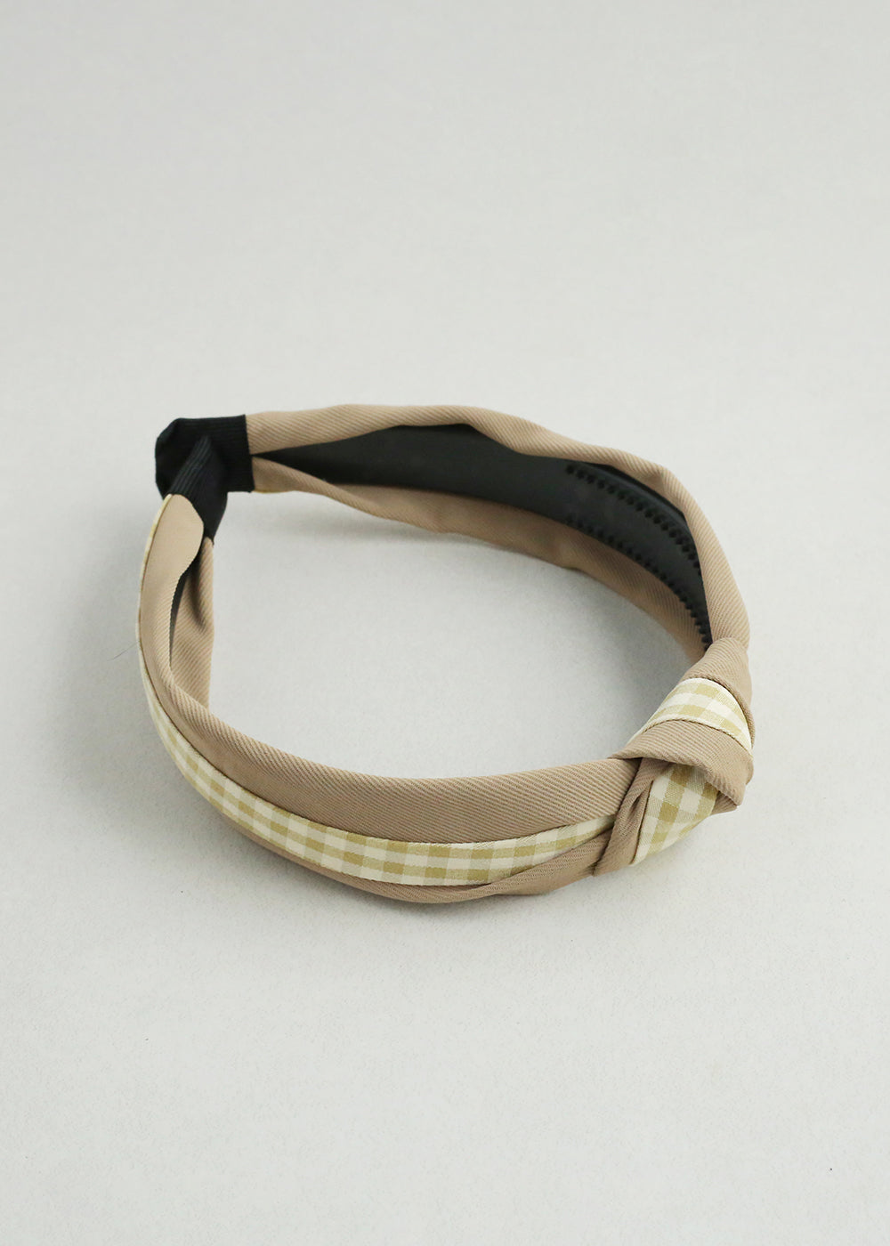 Gingham Knotted Headband