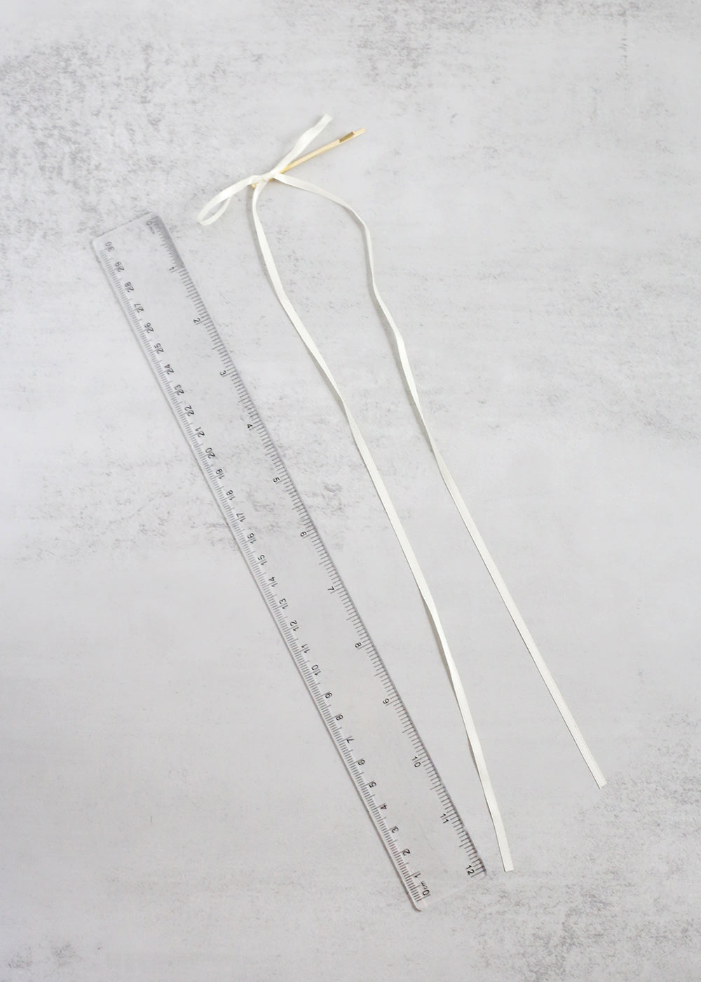 Cute 2 PC Thin Hair Bow Pins