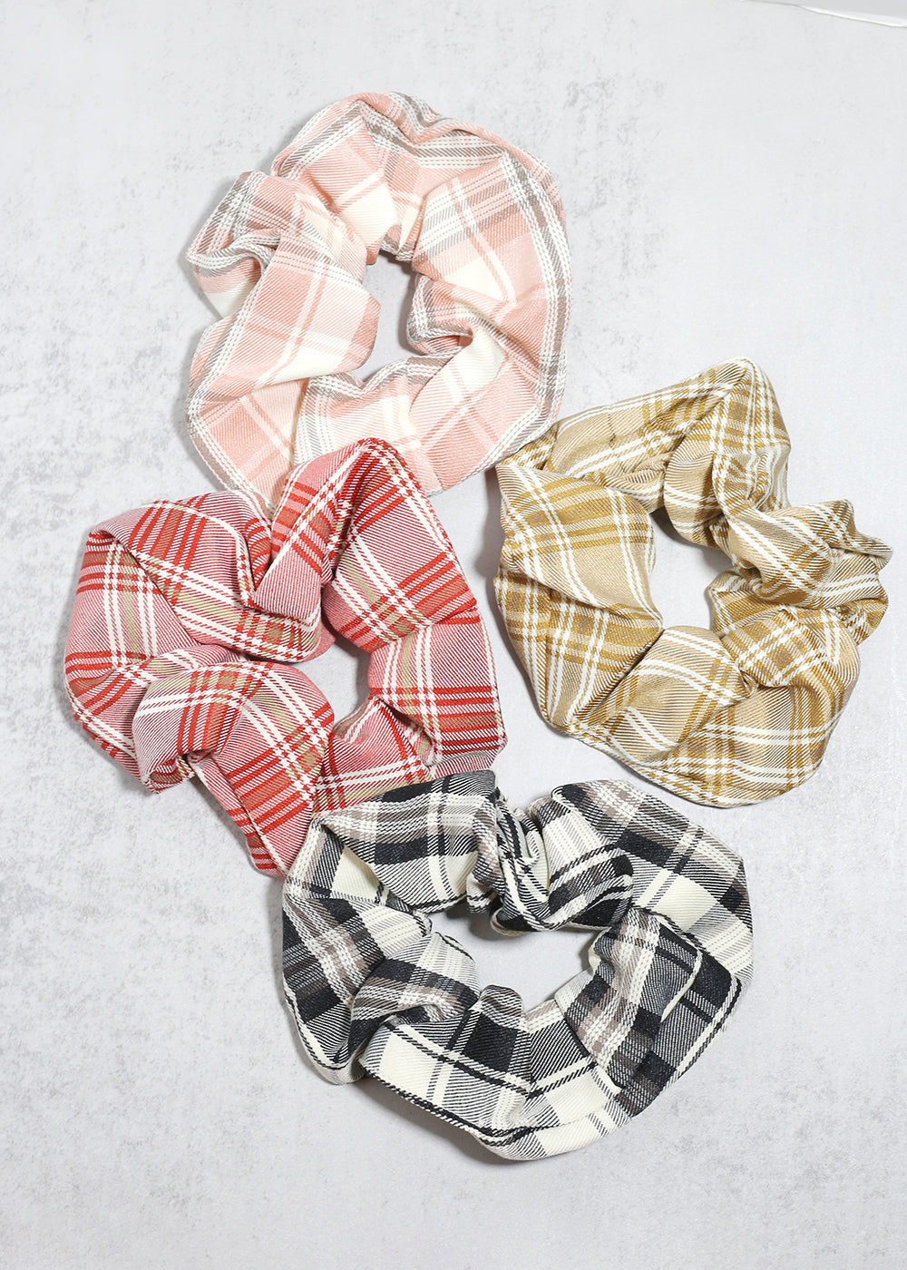 Plaid Scrunchies