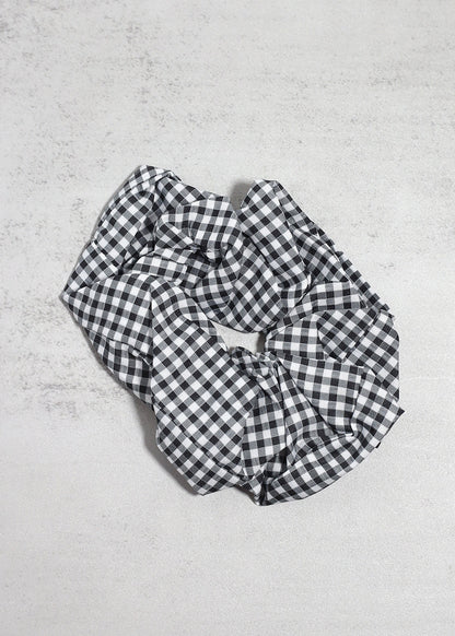 Gingham Large Scrunchie