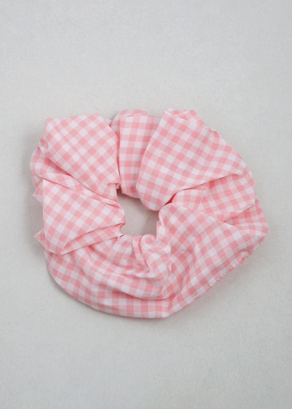 Gingham Scrunchies