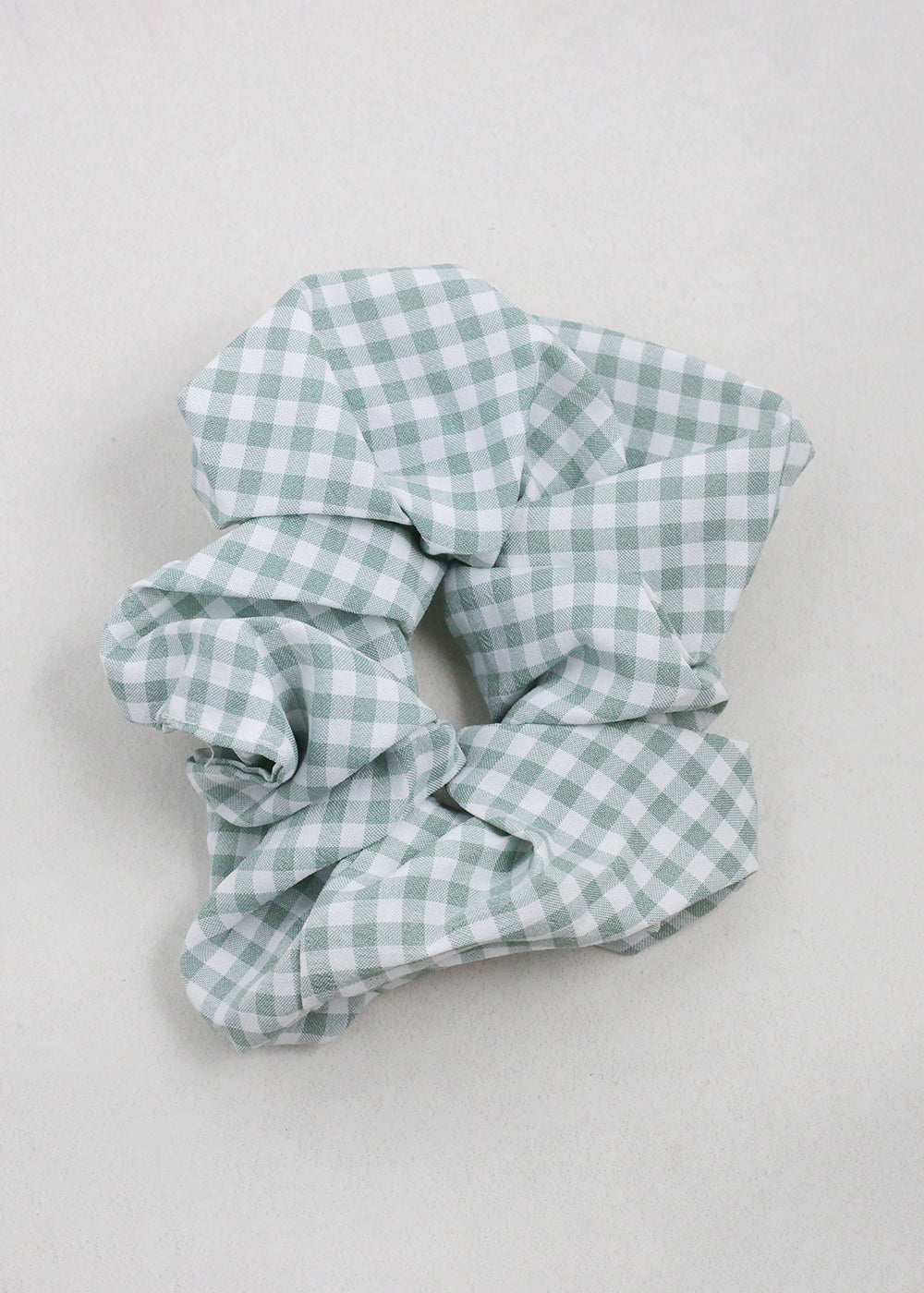 Gingham Scrunchies