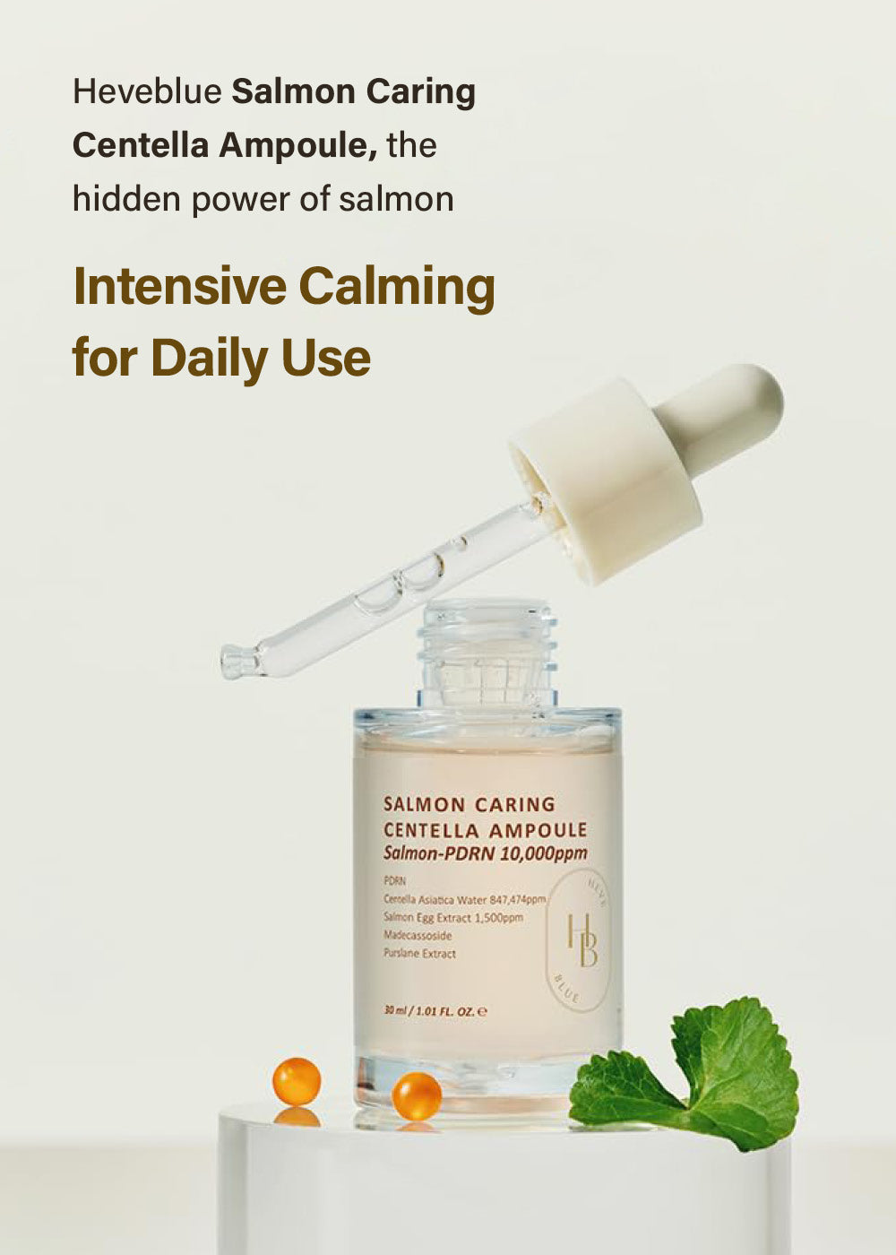 Heveblue Salmon Caring Centella Ampoule 30ml