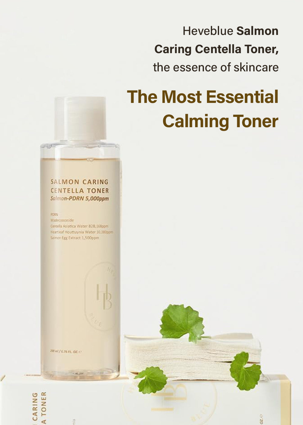 Heveblue Salmon Caring Centella Toner 200ml