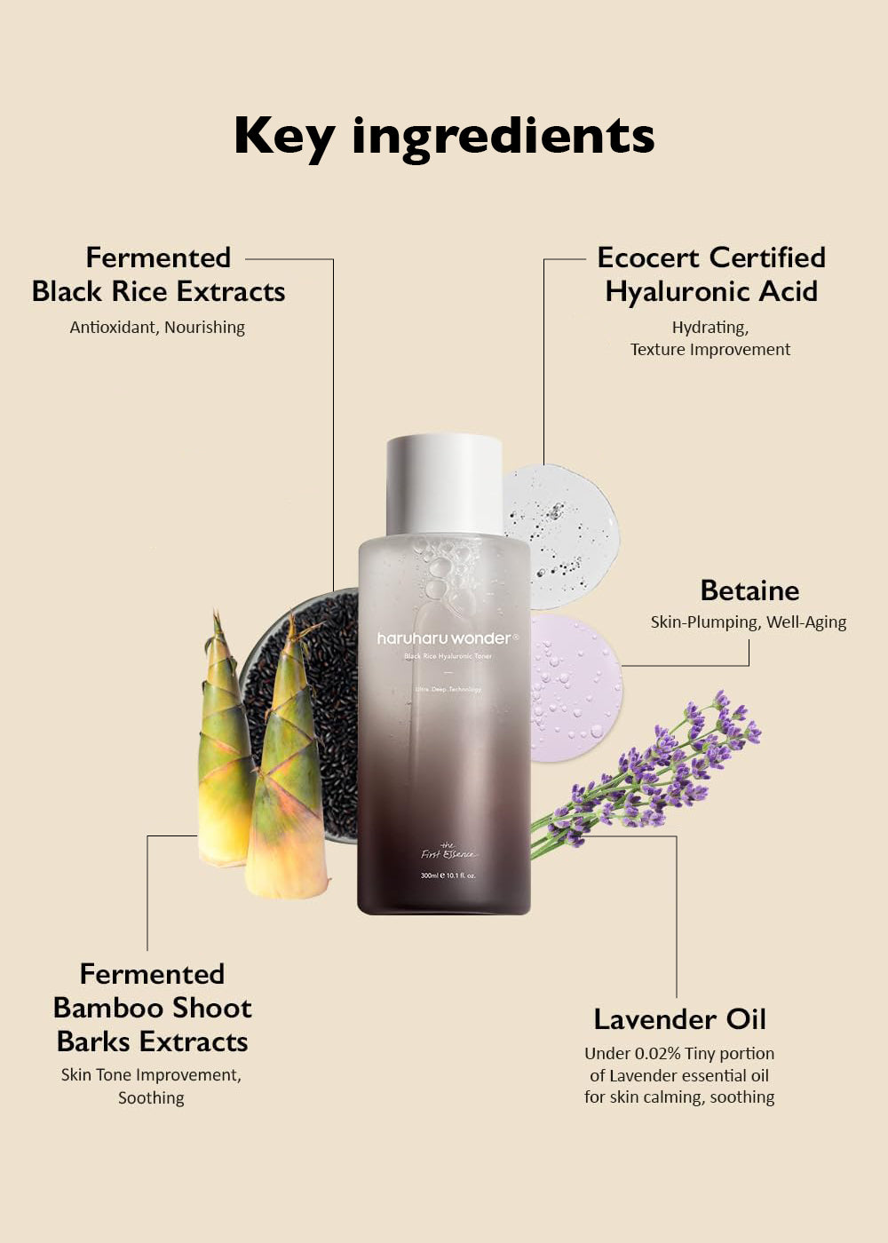 haruharu wonder Black Rice Hyaluronic Toner 300ml