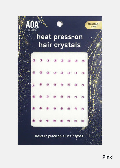 AOA Heat Press-On Hair Crystals