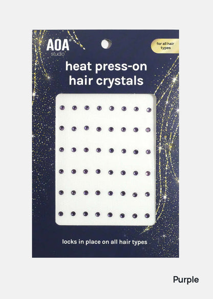 AOA Heat Press-On Hair Crystals
