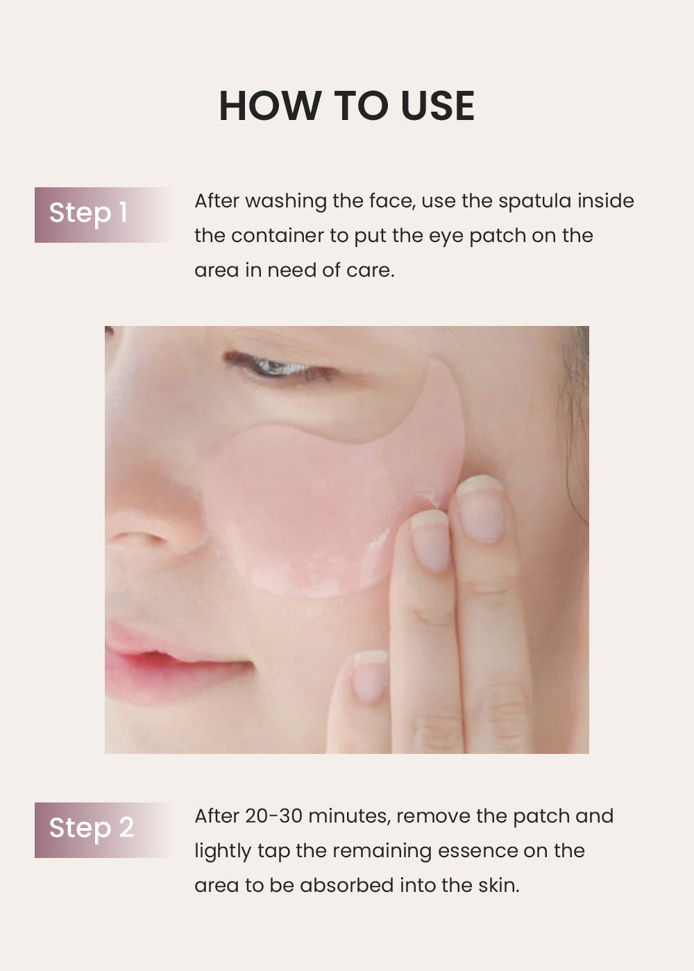 Heimish Bulgarian Rose Water Hydrogel Eye Patch (60 Patches)