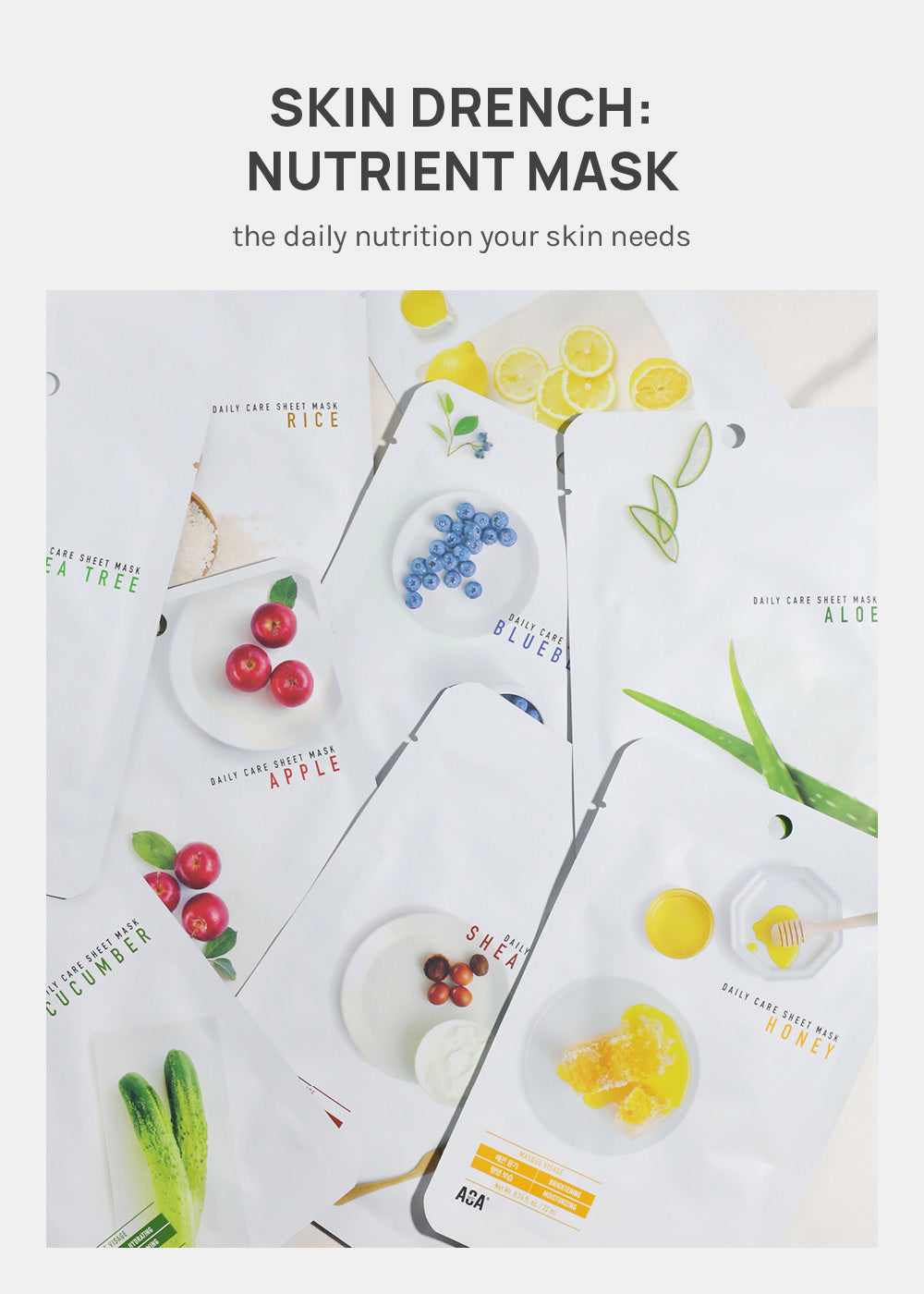 AOA Skin Honey Daily Care Sheet Mask
