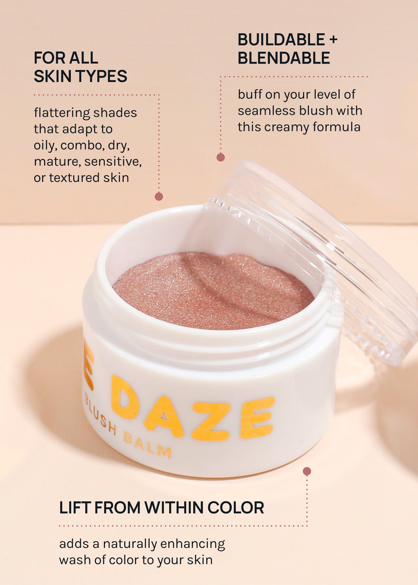 AOA Hue Daze Blush Balm