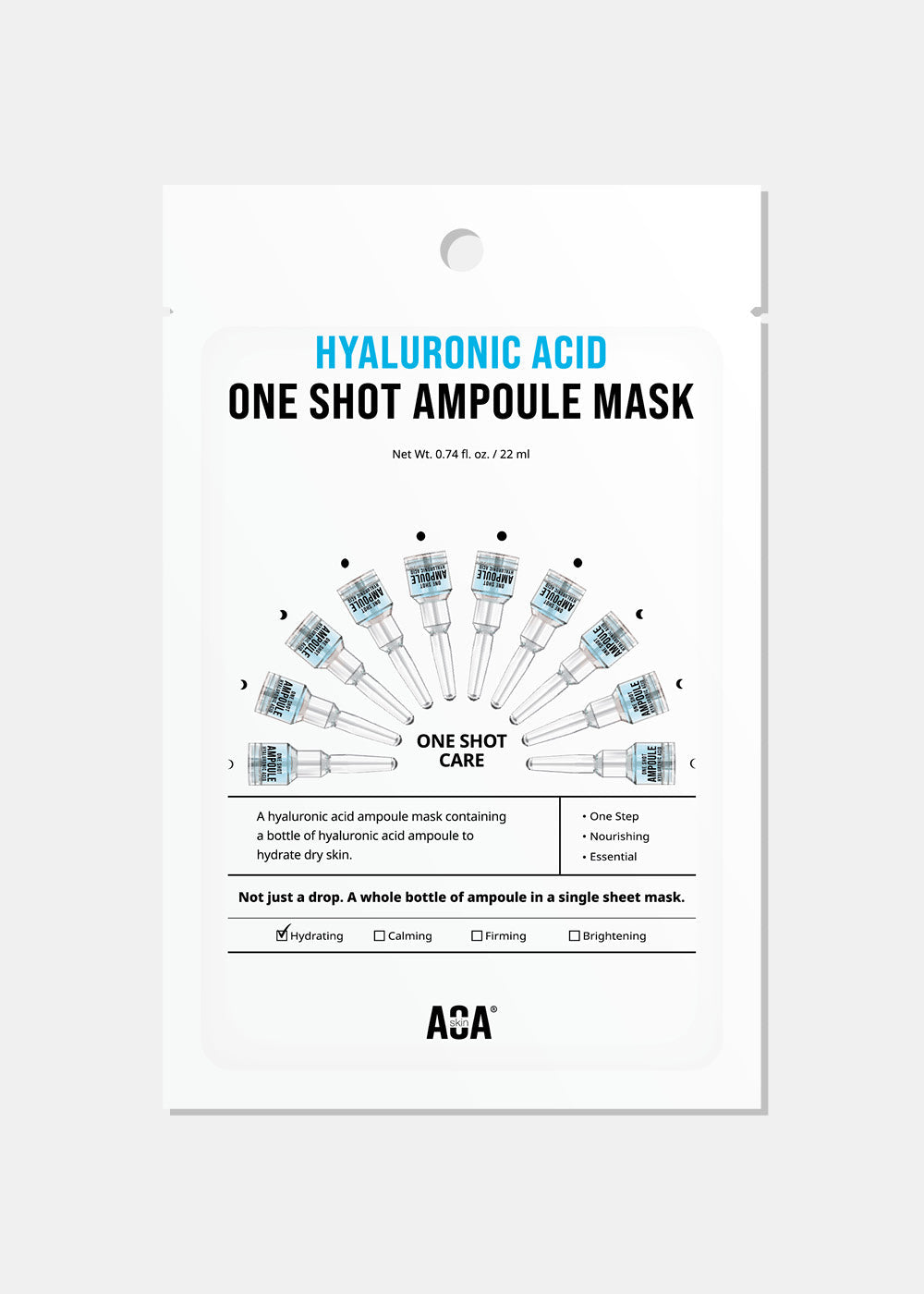 AOA Skin Hyaluronic Acid One Shot Ampoule Mask