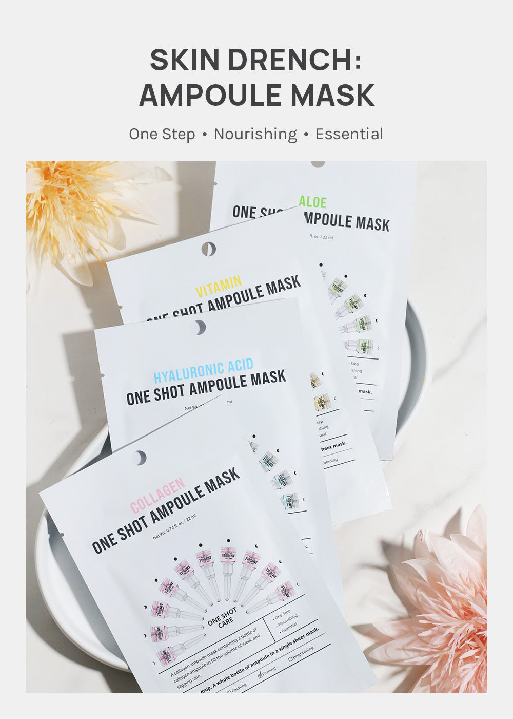 AOA Skin Hyaluronic Acid One Shot Ampoule Mask
