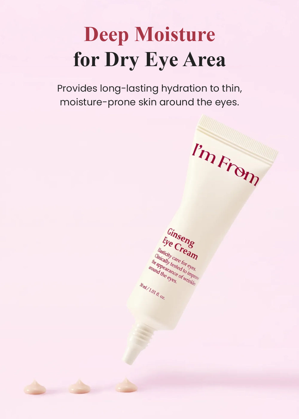 I'm from Ginseng Eye Cream 30ml