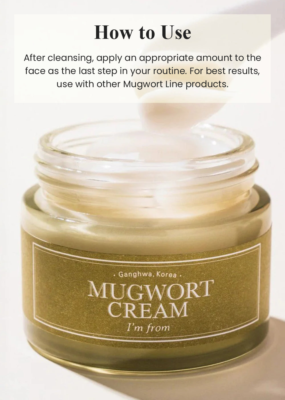 I’m from Mugwort Cream 50g
