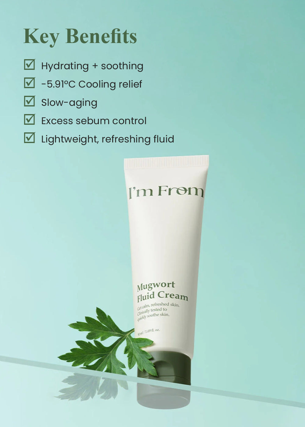 I'm from Mugwort Fluid Cream 50ml