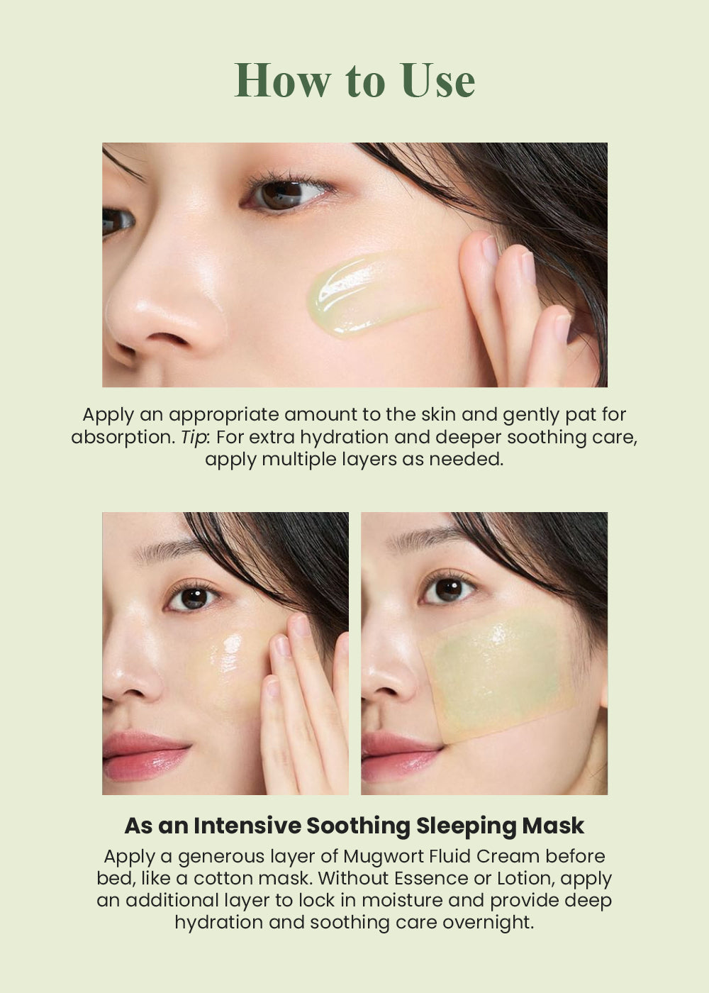 I'm from Mugwort Fluid Cream 50ml