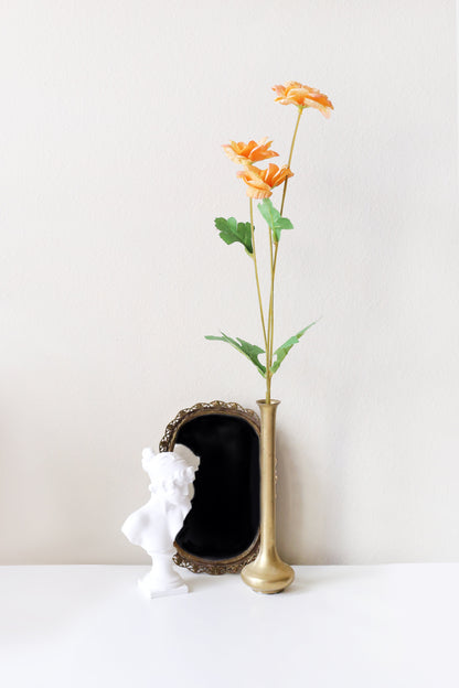 Official Key Items Artificial Flowers - Orange Gardenias