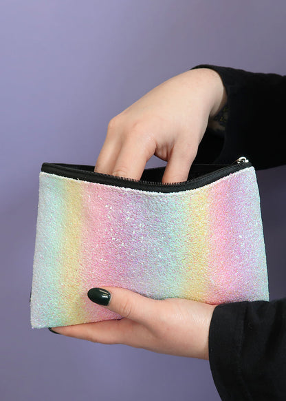 a2o Lab Makeup Pouch - Pink Glitter