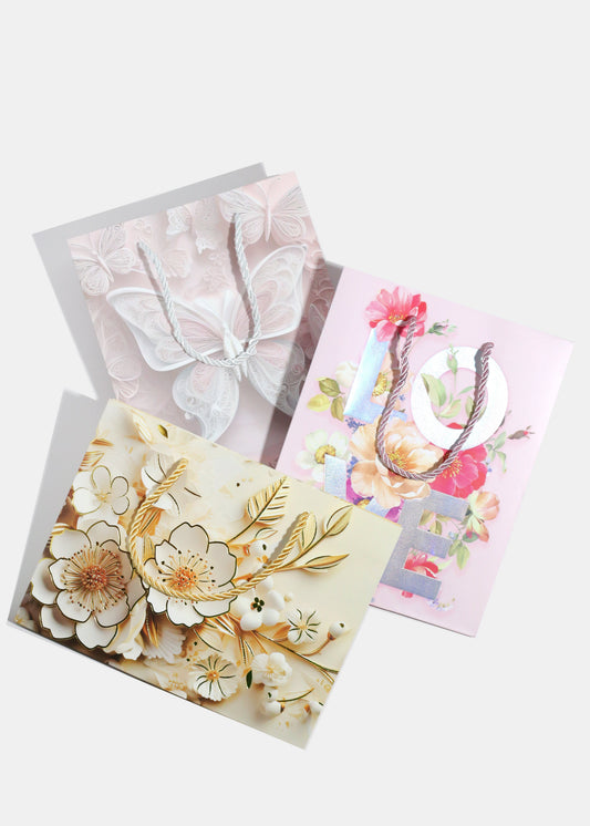 Official Key Items Gift Bags – Floral