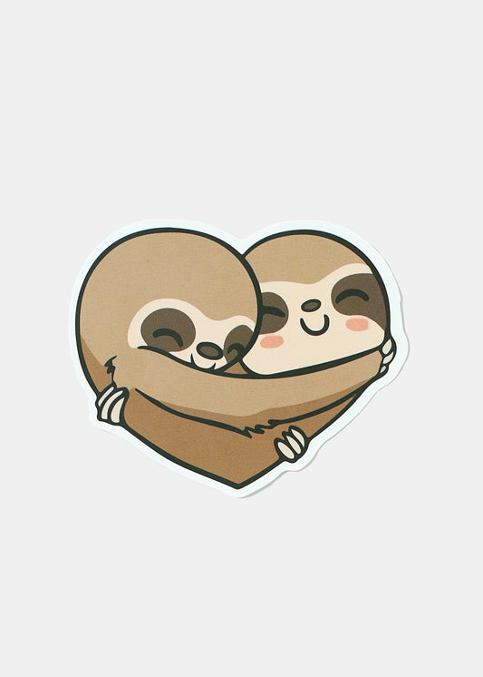 Official Key Items Sticker - Hugging Sloths