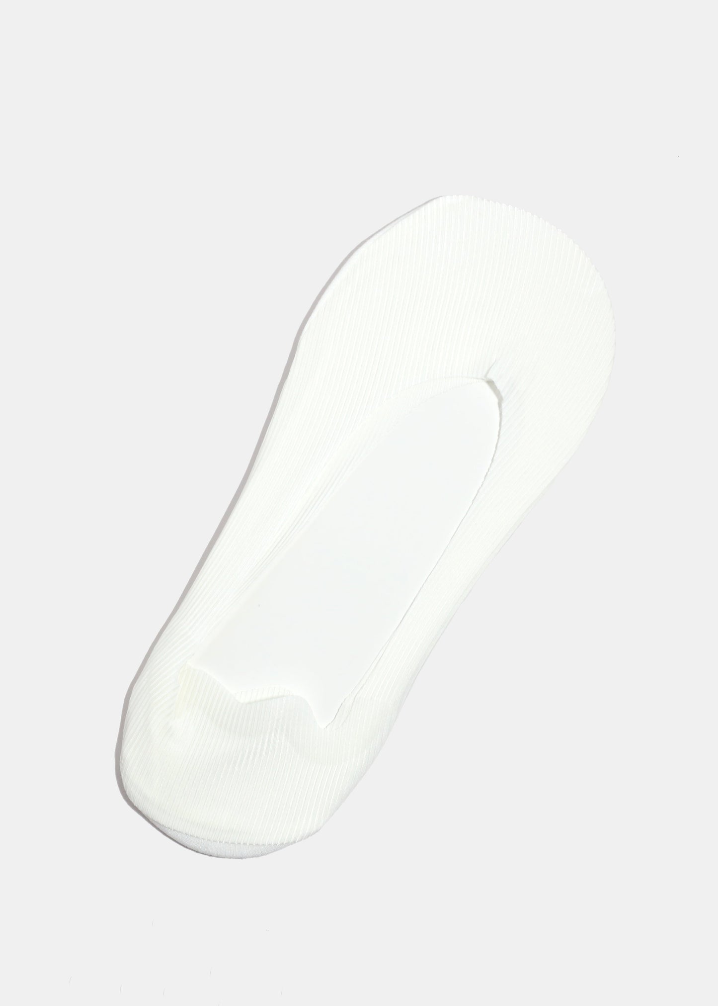 Miss A Ribbed No-Show Premium Socks