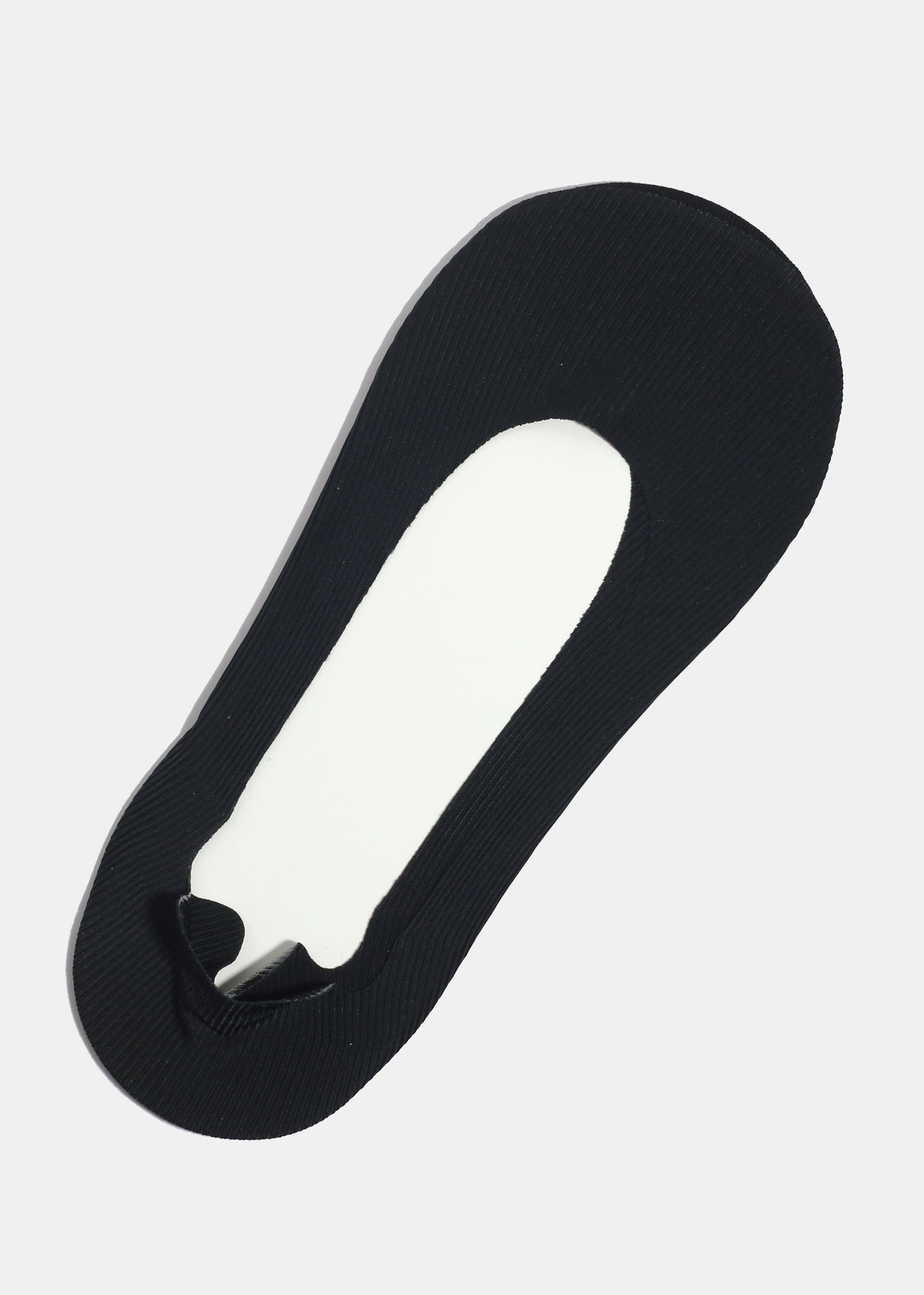 Miss A Ribbed No-Show Premium Socks