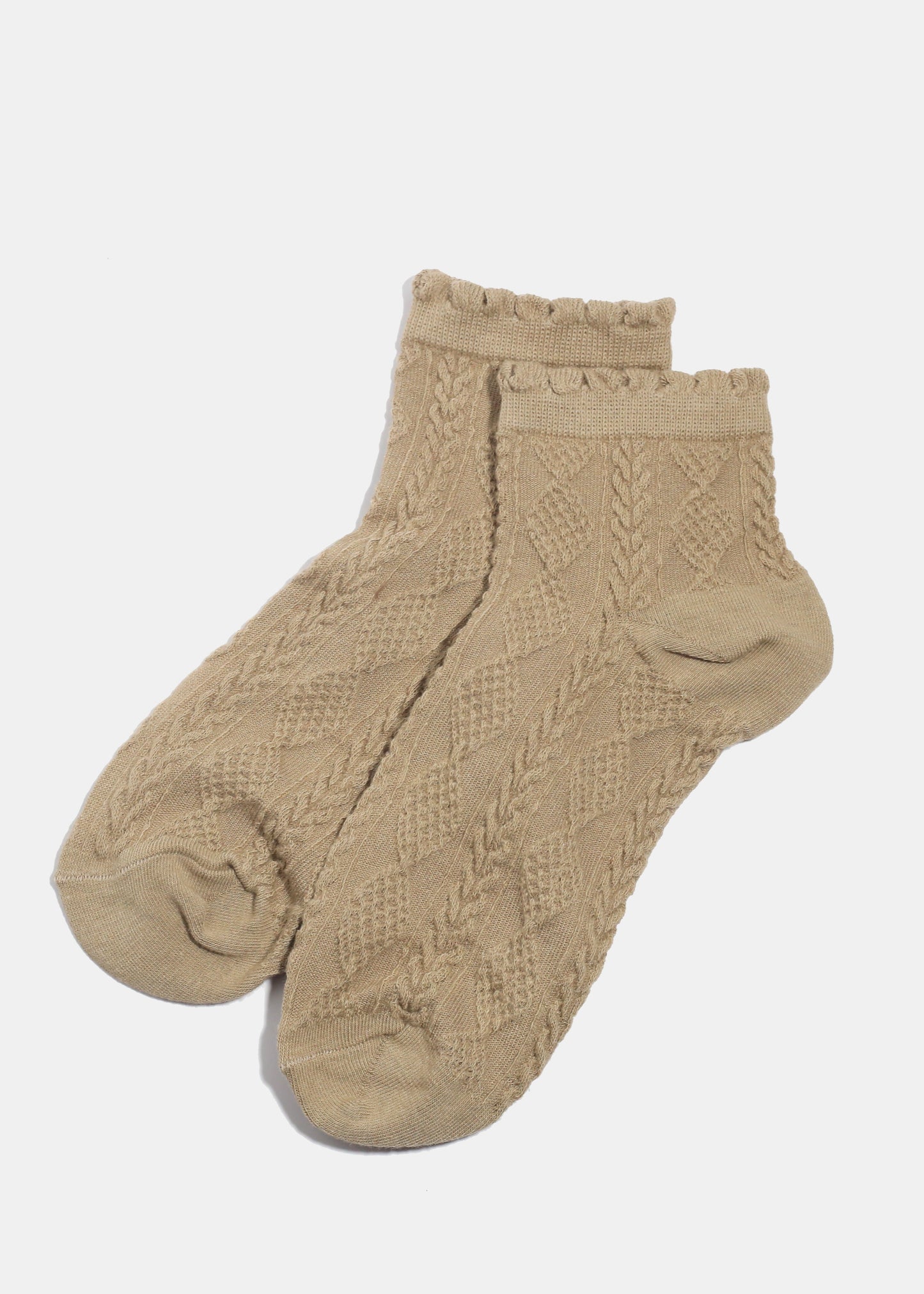 Miss A Knitted Ankle Length Premium Socks