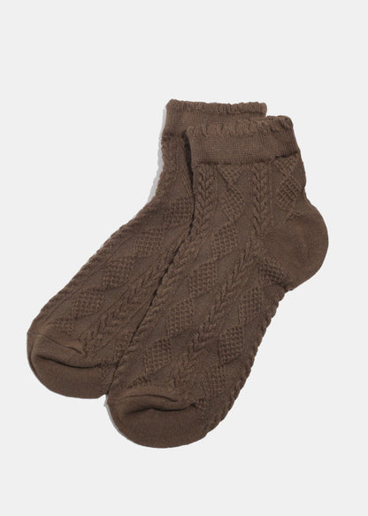 Miss A Knitted Ankle Length Premium Socks